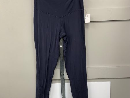 Athletic Leggings By Aerie In Navy, Size: Xl For Sale