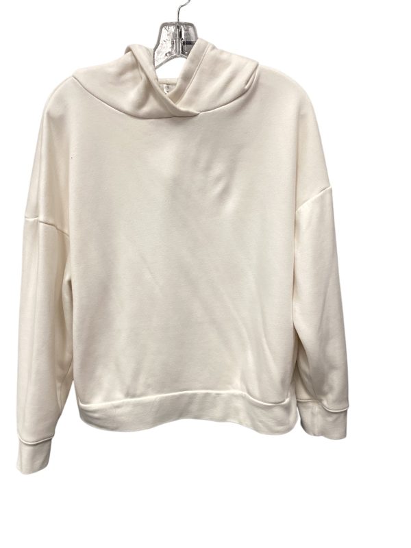 Sweatshirt Hoodie By Fabletics In Cream, Size: S Online Hot Sale