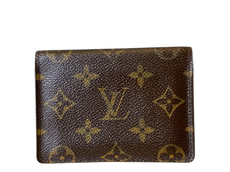 Id card Holder Luxury Designer By Louis Vuitton, Size: Small on Sale