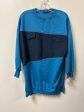 Top Long Sleeve By Clothes Mentor In Blue, Size: M Hot on Sale