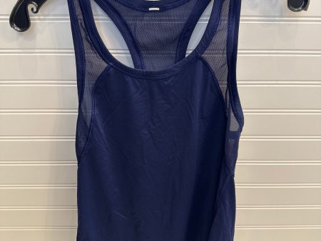 Athletic Tank Top By Lululemon In Navy, Size: S Discount