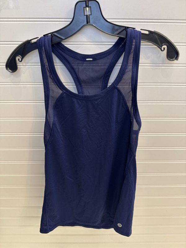 Athletic Tank Top By Lululemon In Navy, Size: S Discount