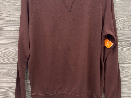 Top Long Sleeve Basic By Project Social Tee In Brown, Size: M Cheap