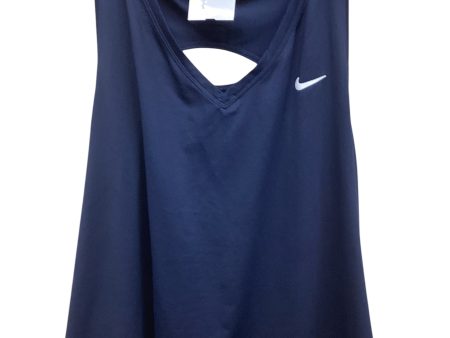 Athletic Tank Top By Nike In Blue, Size: 3x Online