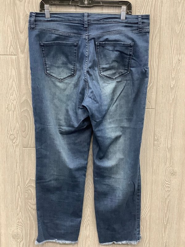 Jeans Straight By Nine West In Blue, Size: 12 Online now