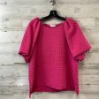 Top Short Sleeve By Umgee In Pink, Size: S Sale