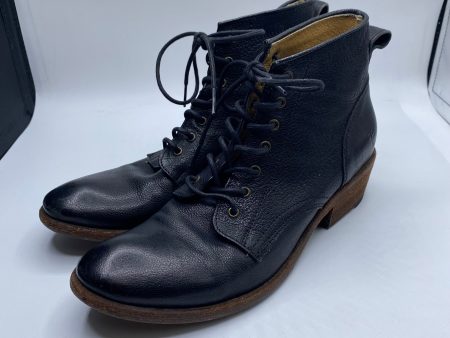 Boots Leather By Frye In Black, Size: 7.5 For Discount