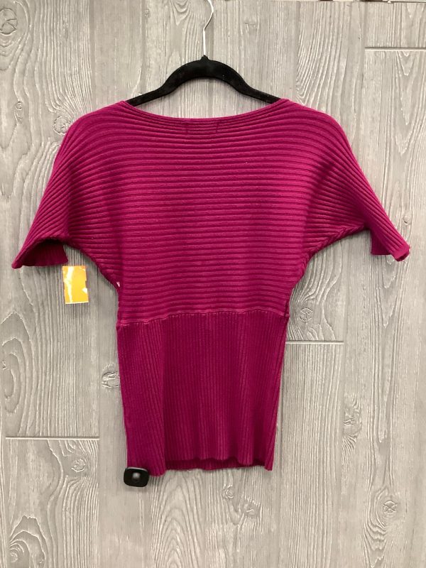 Top Short Sleeve By Clothes Mentor In Purple, Size: L Online