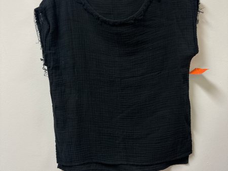 Top Short Sleeve By T Tahari In Black, Size: Xs Sale