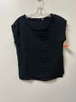 Top Short Sleeve By T Tahari In Black, Size: Xs Sale