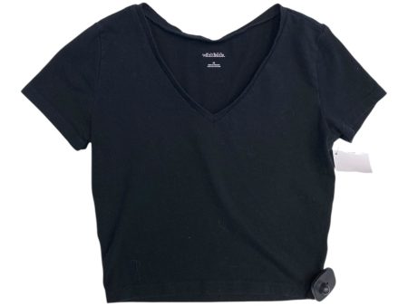 Top Ss Basic By Wild Fable In Black, Size:M Online Sale