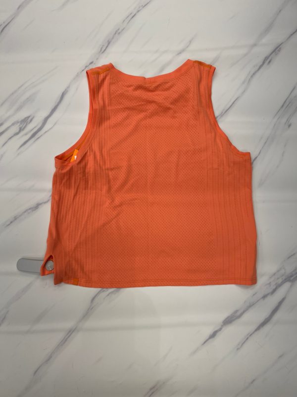 Athletic Tank Top By Lululemon In Orange, Size: 6 Discount