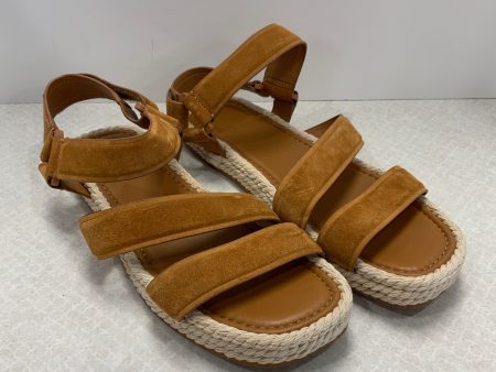 Brown Sandals Flats Vince, Size 7 Discount