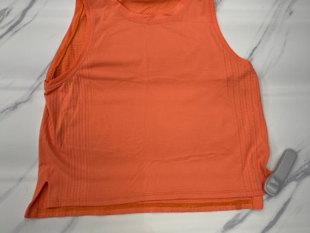 Athletic Tank Top By Lululemon In Orange, Size: 6 Discount