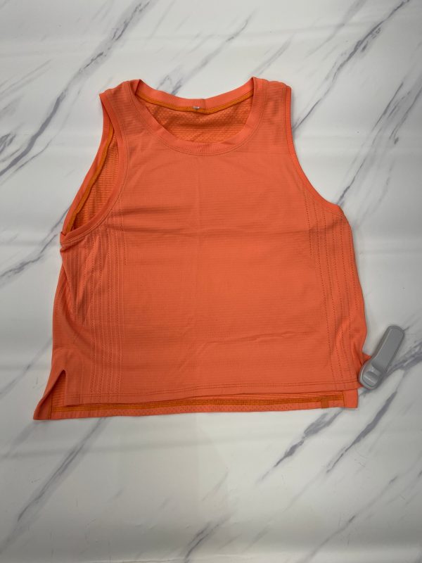 Athletic Tank Top By Lululemon In Orange, Size: 6 Discount