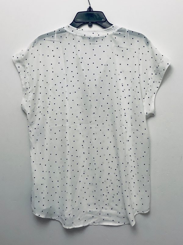 Top Short Sleeve By Cynthia Steffe In White, Size: L Online