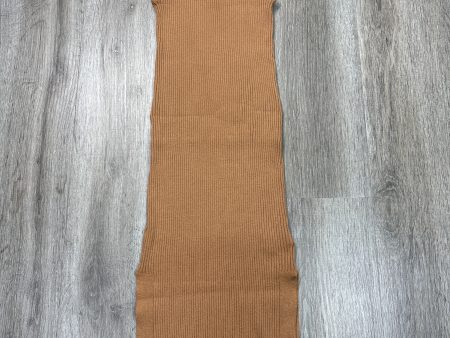 Dress Casual Maxi By Magaschoni In Brown, Size: Xs Discount