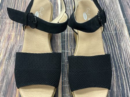 Sandals Heels Block By Dr Scholls In Black, Size: 8.5 Online