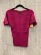 Top Short Sleeve By Clothes Mentor In Purple, Size: L Online