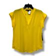 Top Ss By Cynthia Steffe In Yellow, Size:S Hot on Sale