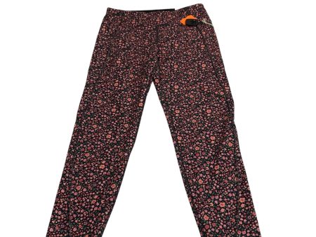 Athletic Leggings By Jessica Simpson In Black & Pink, Size: Xl Cheap