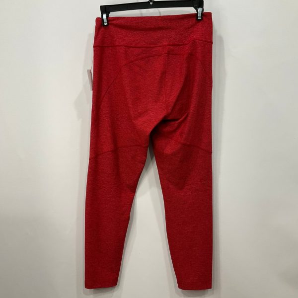 Athletic Leggings By Outdoor Voices In Red, Size: S Fashion