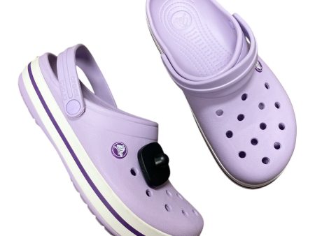 Shoes Flats By Crocs In Purple, Size: 10 Online