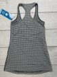 Athletic Tank Top By Lululemon In Black & White, Size: S Online Sale