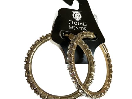 Earrings Hoop By Nine West Apparel, Size: L Fashion