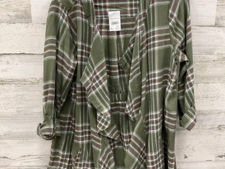 Cardigan By Cato In Green, Size: Xl on Sale