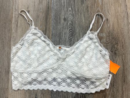 Bralette By Free People In White, Size: Xl Fashion