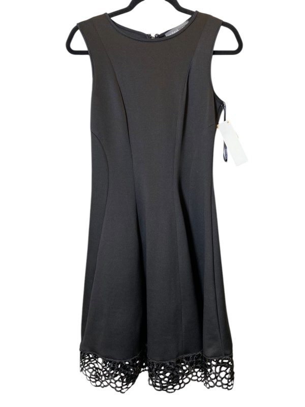 Dress Party Midi By Donna Ricco In Black, Size: M For Sale