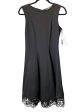 Dress Party Midi By Donna Ricco In Black, Size: M For Sale