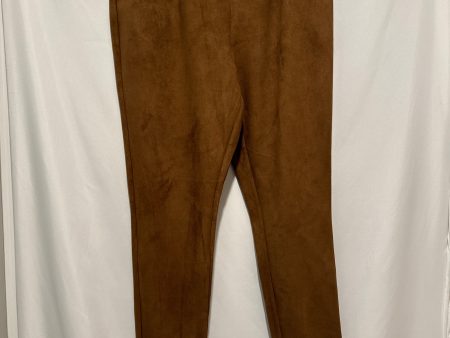 Pants Leggings By Cato In Brown, Size: 18 Online Sale