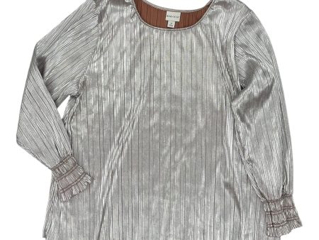 Top Ls By Ava & Viv In Silver, Size:3X For Discount