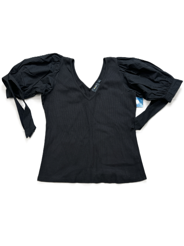 Top Short Sleeve By Maeve In Black, Size: L Cheap