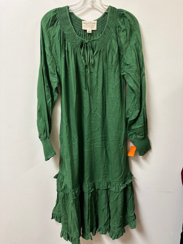 Dress Casual Maxi By Clothes Mentor In Green, Size: Xs Online now