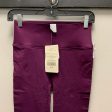 Athletic Leggings By Fabletics In Purple, Size: L Supply