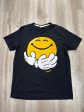 Top Short Sleeve By Smiley In Black, Size: M Online Hot Sale