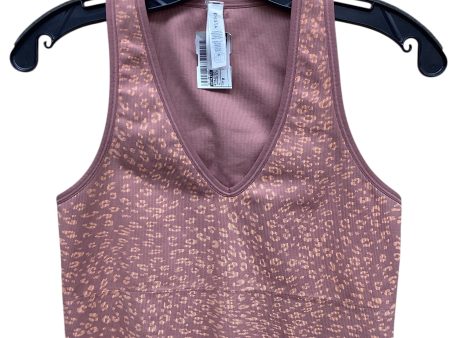 Athletic Tank Top By Athleta In Orange & Pink, Size: M Hot on Sale