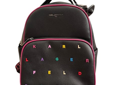 Backpack Designer By Karl Lagerfeld, Size: Large Sale