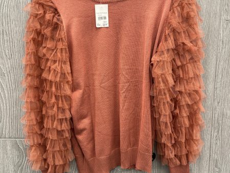 Top Long Sleeve By Cato In Bronze, Size: Xl Hot on Sale