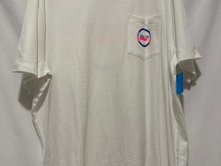 Top Short Sleeve By Vineyard Vines In White, Size: Xl Discount