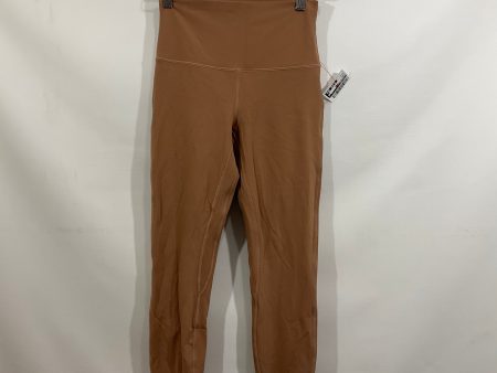 Athletic Leggings By Lululemon In Brown, Size: 6 Supply