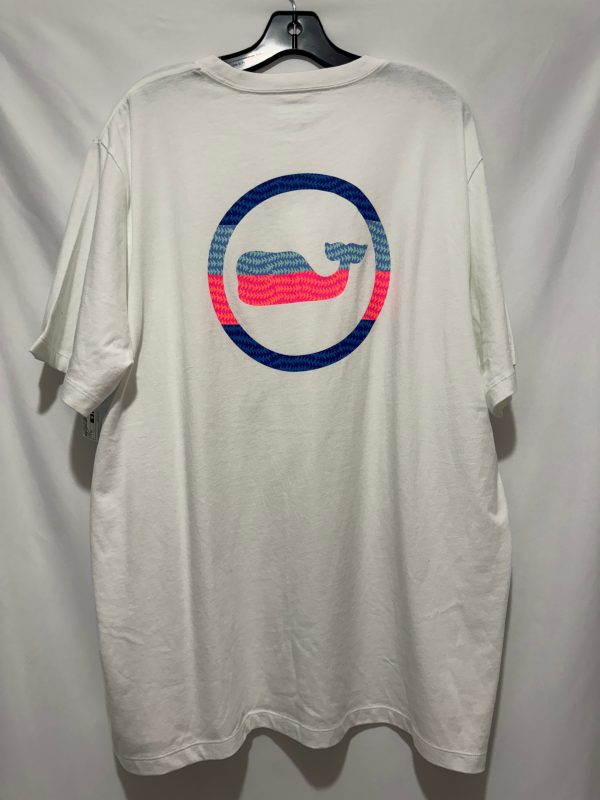 Top Short Sleeve By Vineyard Vines In White, Size: Xl Discount