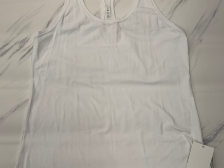 Athletic Tank Top By Lululemon In White, Size: 20 Fashion