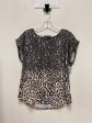 Top Short Sleeve By Clothes Mentor In Animal Print, Size: Xl Fashion