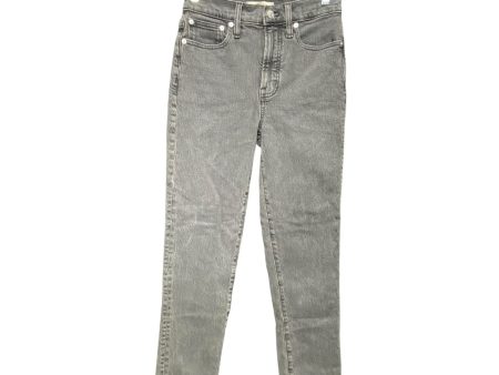 Jeans Straight By Madewell In Grey Denim, Size: 0 Discount