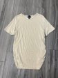 Top Short Sleeve By A New Day In Tan, Size: Xxl For Cheap