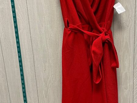 Dress Casual Midi By CMEO In Red, Size: Xs For Sale